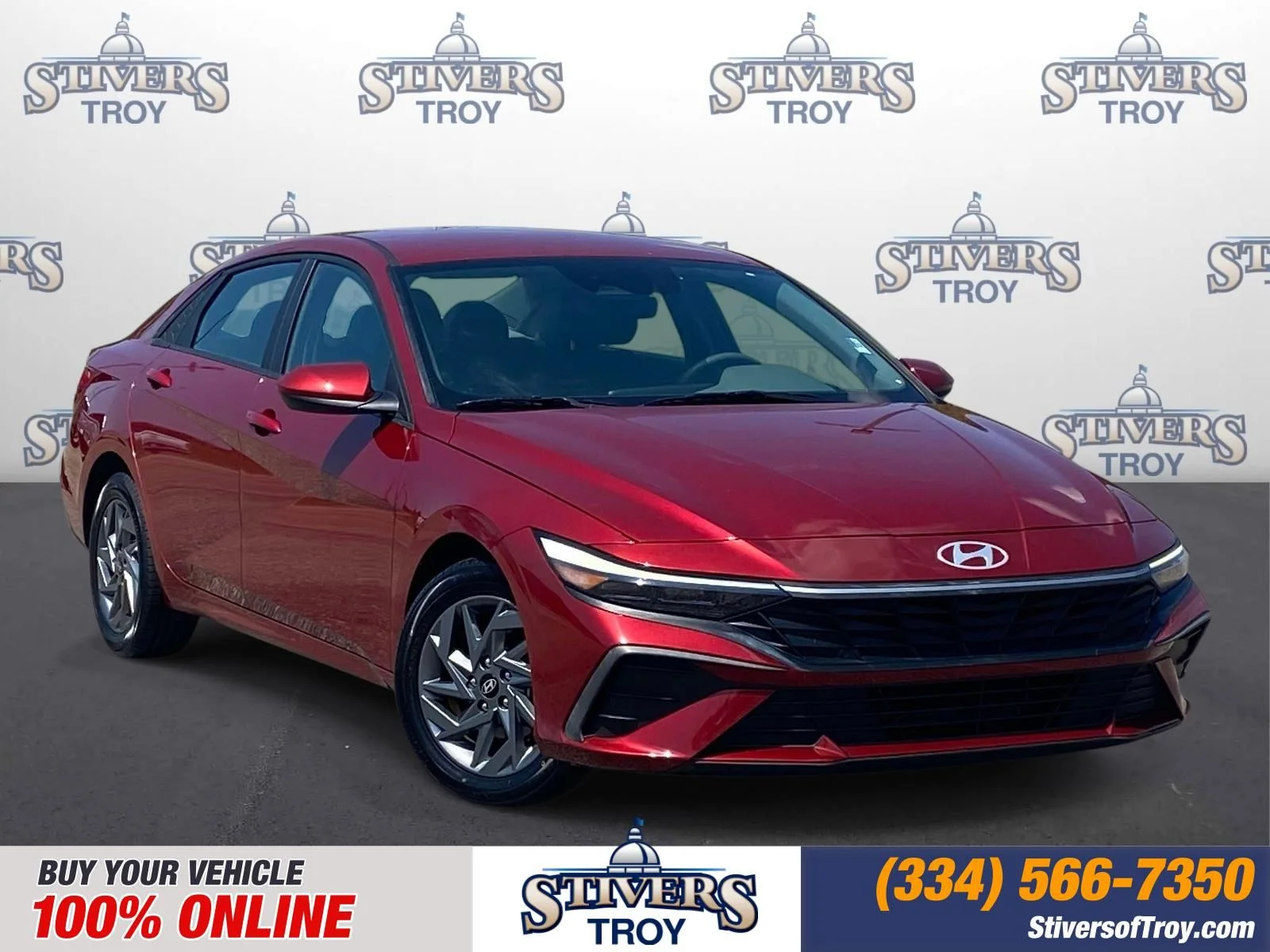 Used 2024 Red Hyundai SEL image 1