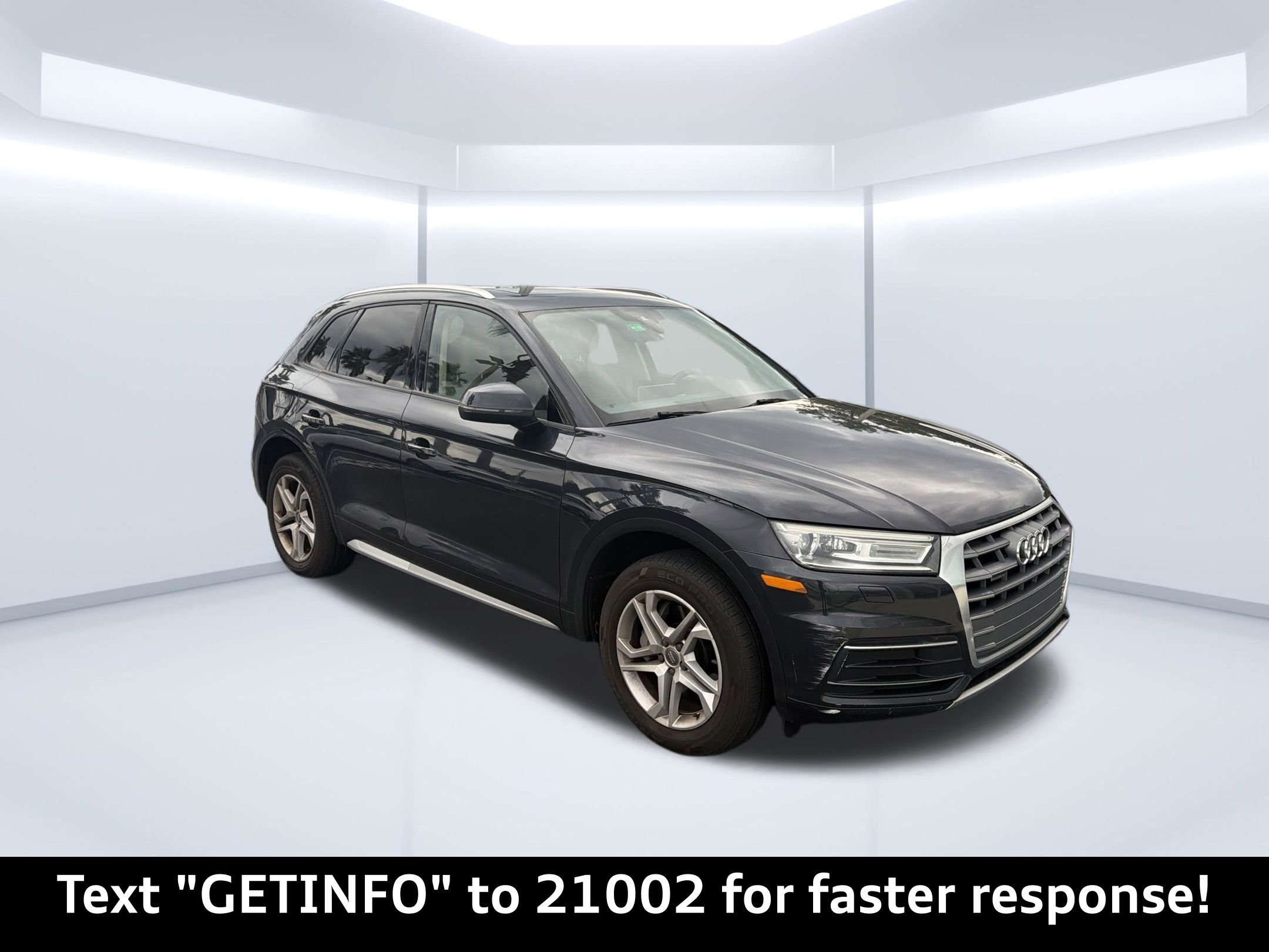 Used 2018 Black Audi 2.0T image 3