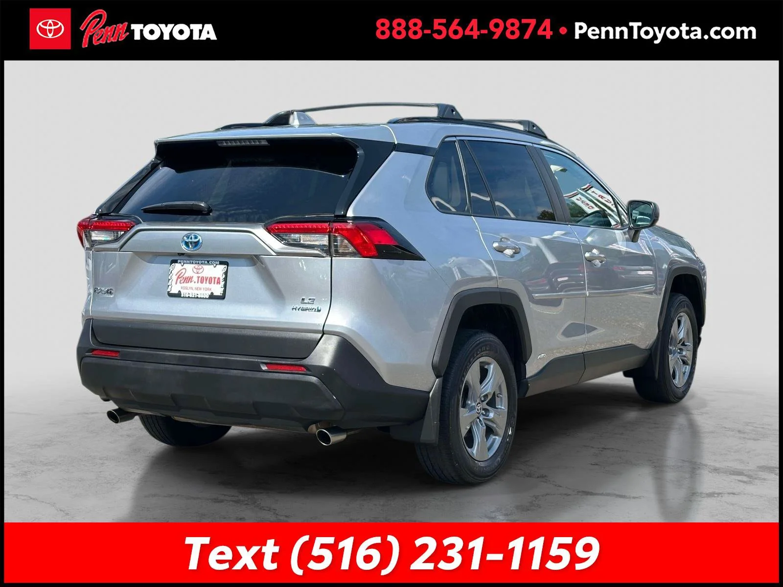 Used 2023 SILVER SKY METALL Toyota Hybrid LE image 4