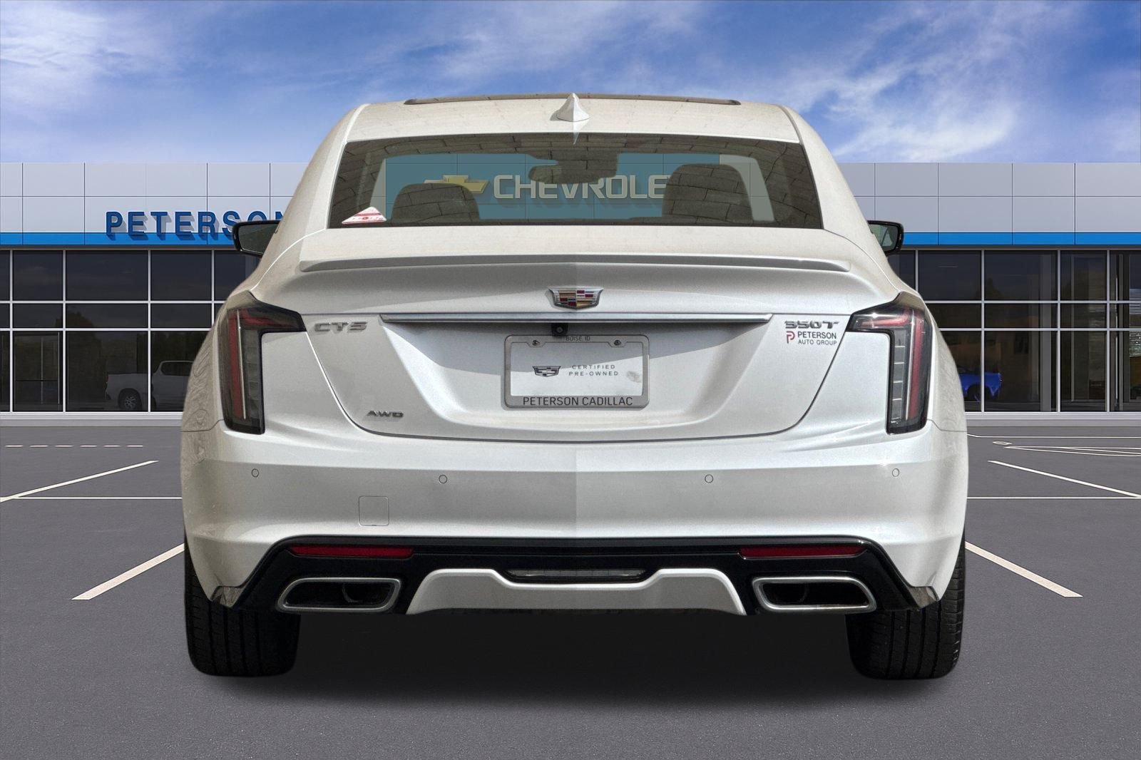 Used 2023 White Cadillac Sport image 5