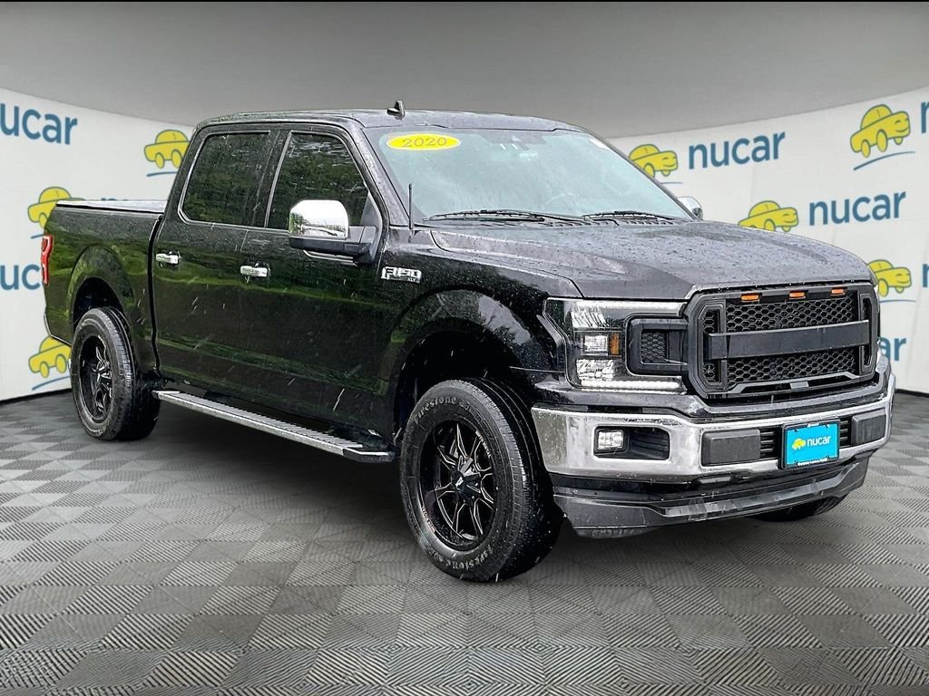 Used 2020 Black Ford XLT image 1