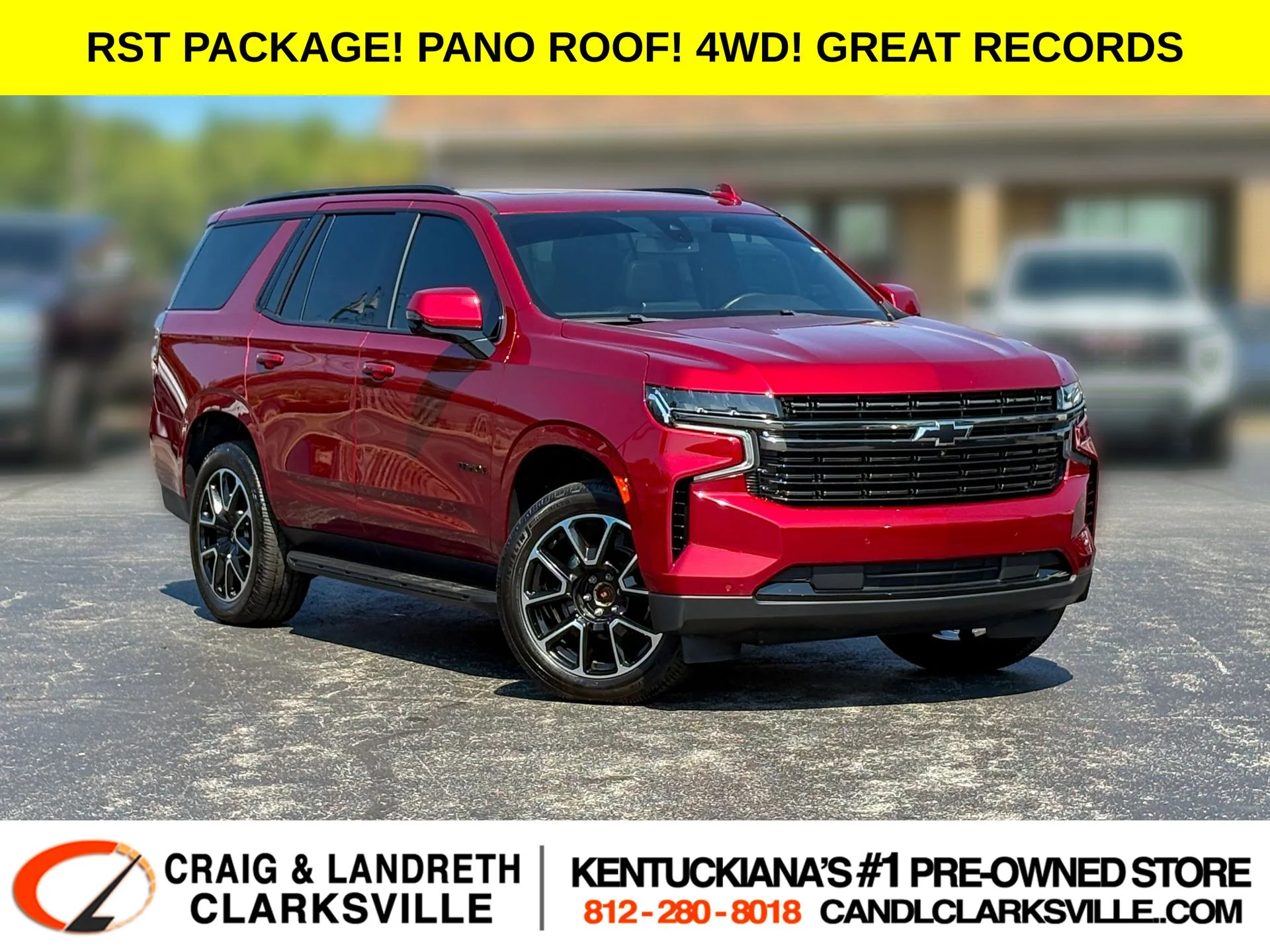 Used 2022 Red Chevrolet RST image 1