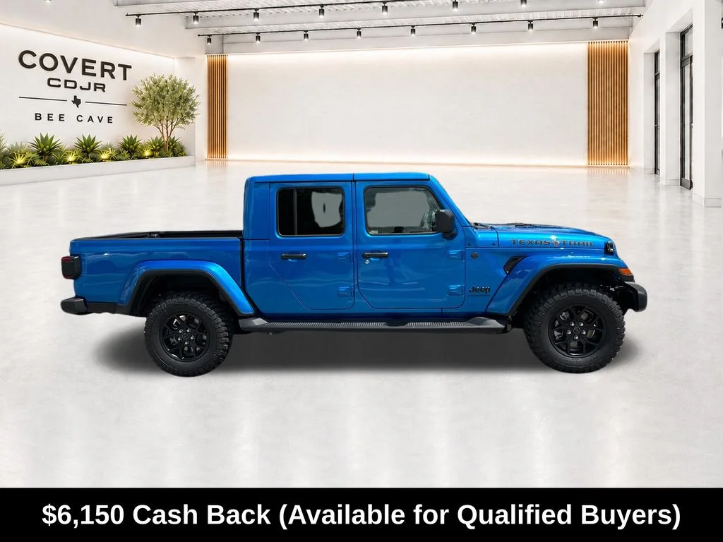 New 2026 Hydro Blue Pearlcoat Jeep Texas Trail image 12