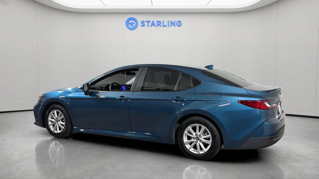 Used 2025 Blue Toyota LE image 4