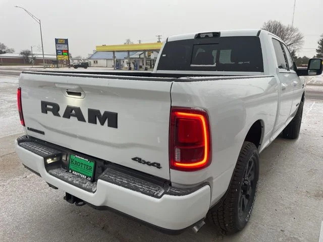 New 2026 Bright White Clear-Coat Exterior Paint RAM Laramie image 3