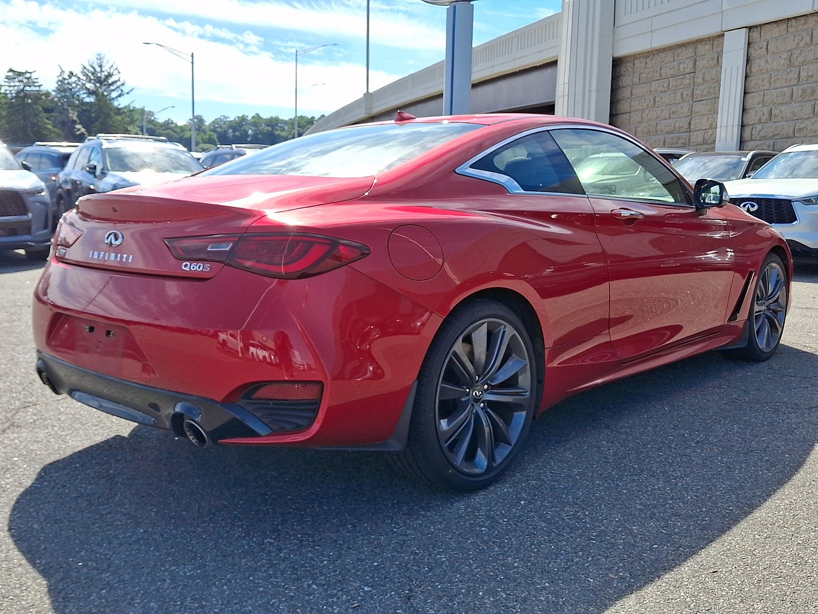 Certified Used 2022 Dynamic Sunstone Red - NBA INFINITI RED SPORT 400 AWD image 4