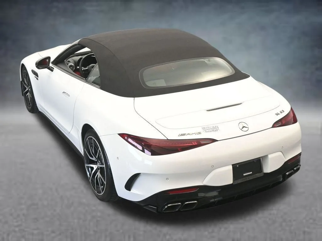 Used 2022 White Mercedes-Benz SL 63 AMG® image 59