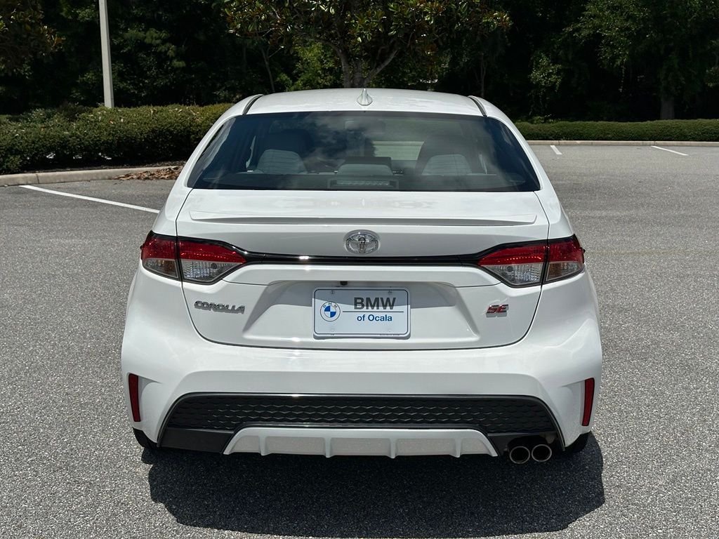 Used 2022 White Toyota SE image 4