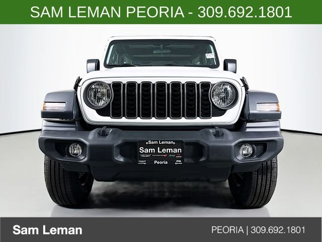 New 2026 Bright White Clearcoat Jeep Sport image 2
