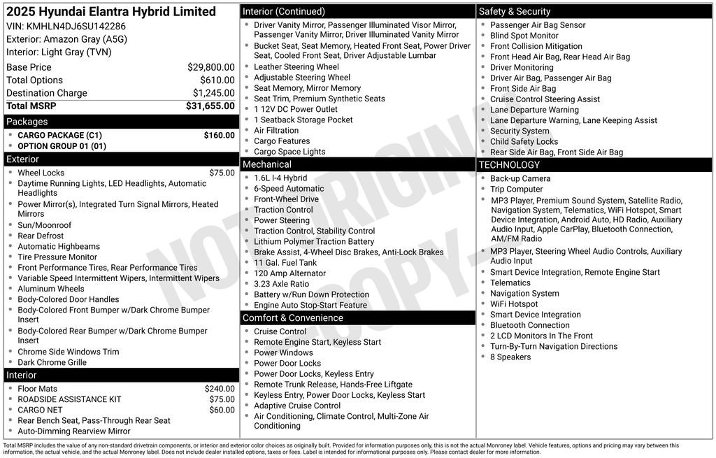 Certified Used 2025 Gray Hyundai Limited image 6