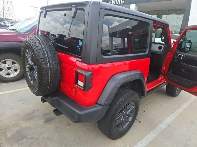 Used 2024 Red Jeep 2-Door Sport S 4x4 image 4