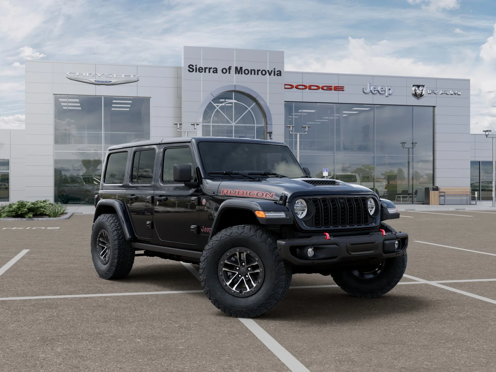 New 2026 Black Clear-Coat Exterior Paint Jeep Rubicon X image 31