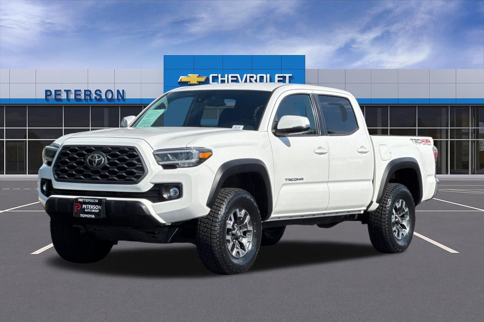 Used 2020 White Toyota TRD Off-Road image 8