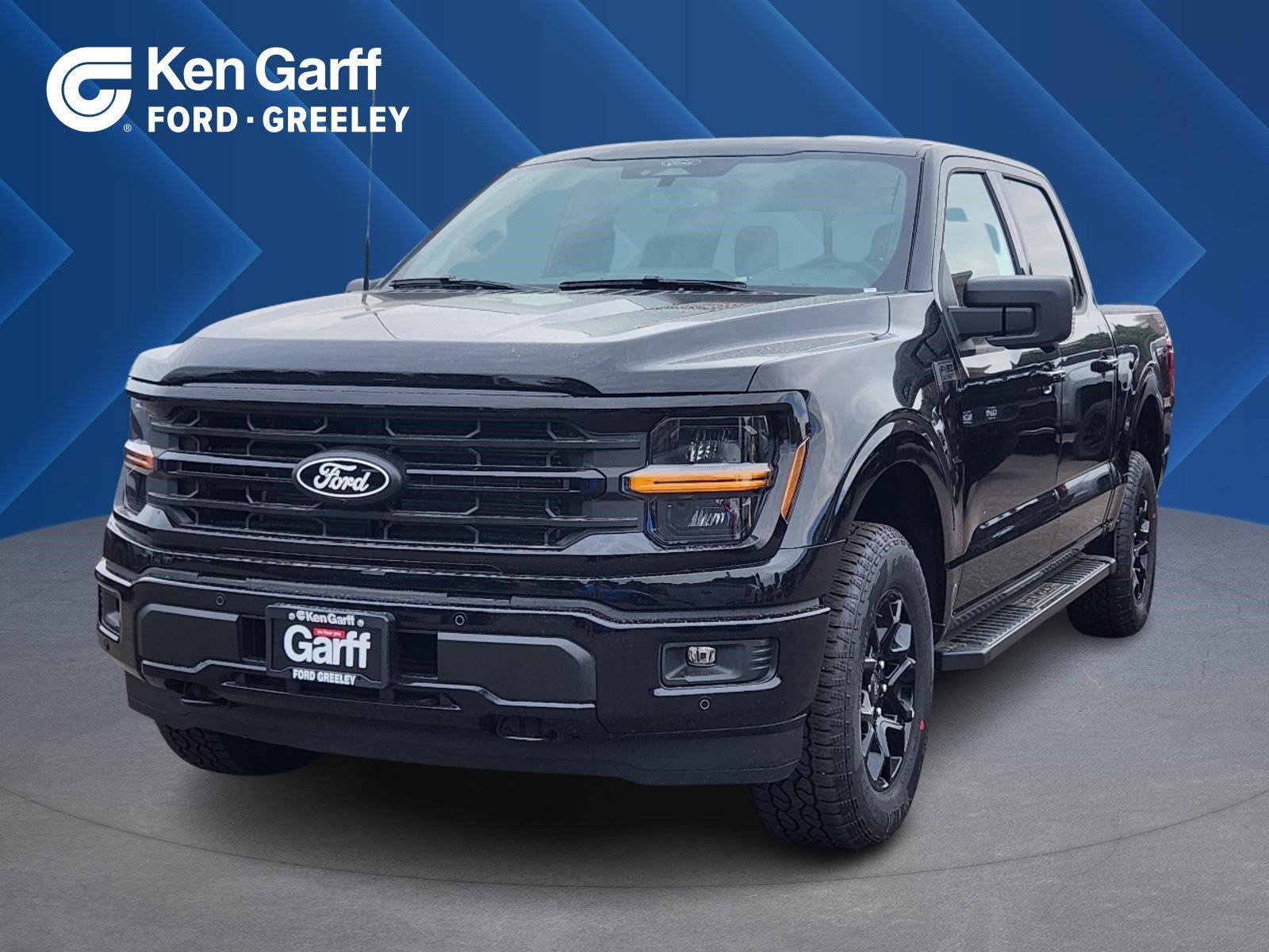 New 2026 Agate Black Metallic Ford XLT image 1