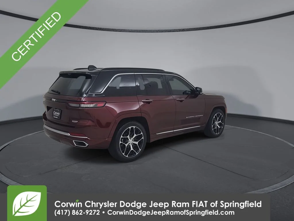 Certified Used 2025 Red Jeep Summit Reserve image 15