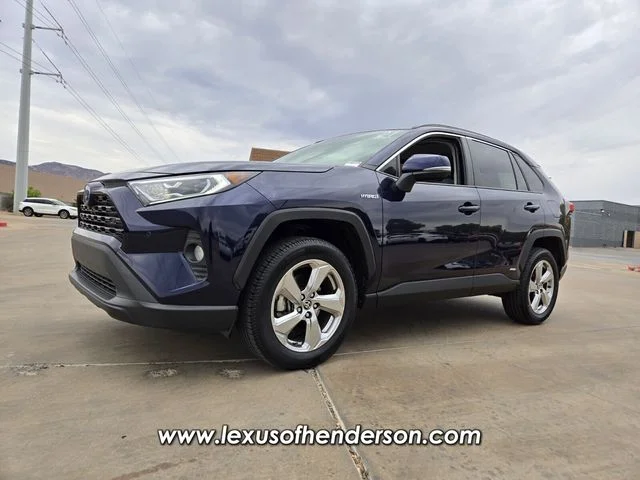 Used 2021 Blue Toyota XLE Premium image 2