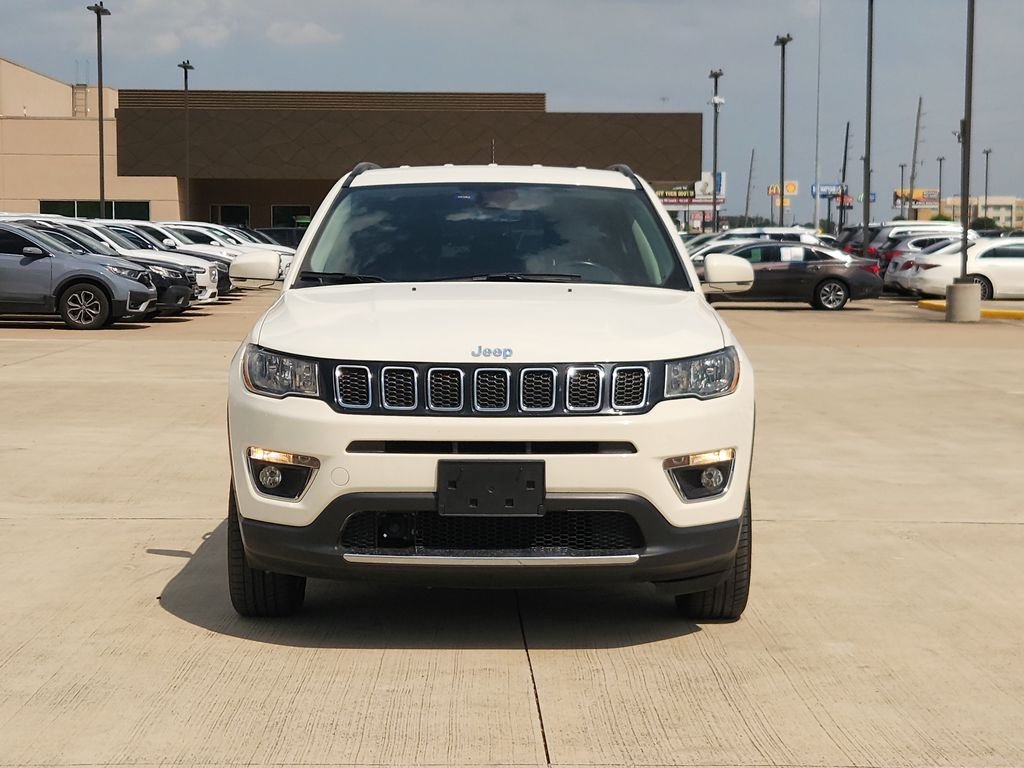 Used 2021 White Clearcoat Jeep Limited image 2