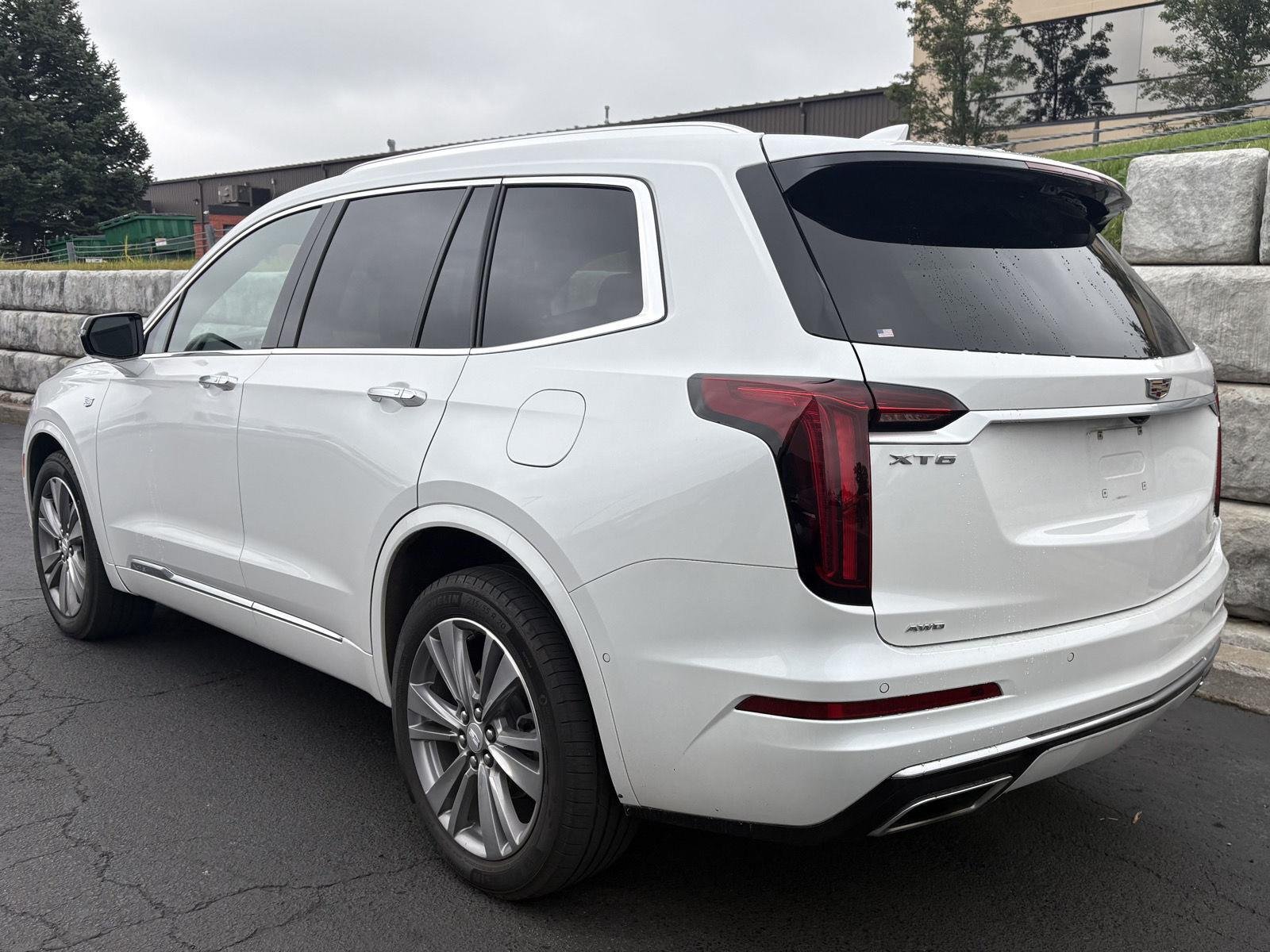 Used 2023 Crystal White Tricoat Cadillac AWD Premium Luxury image 4