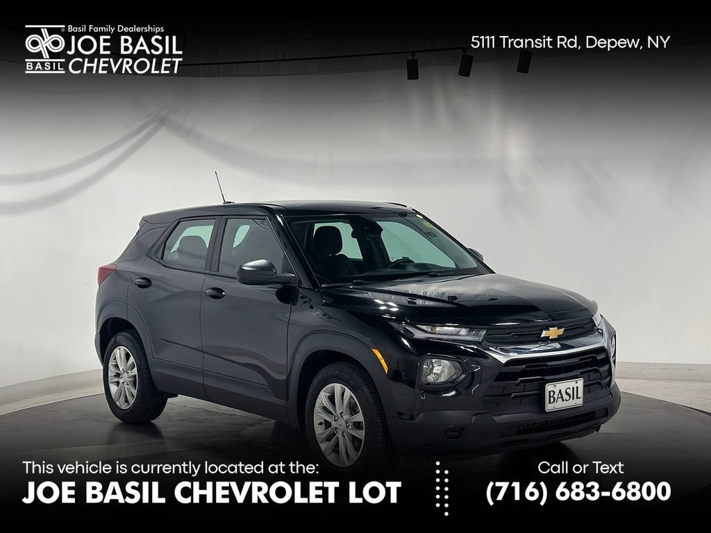 Used 2021 MOSAIC BLACK METALLIC Chevrolet LS image 1