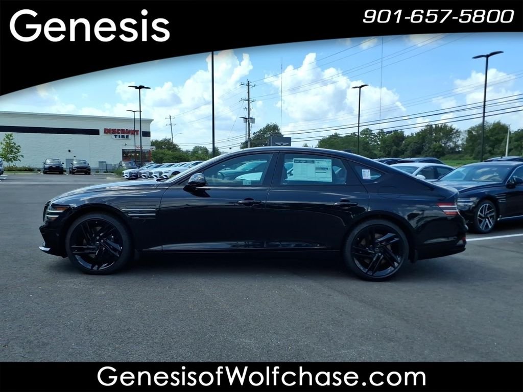 New 2027 Black Genesis 3.5T Prestige Black image 2