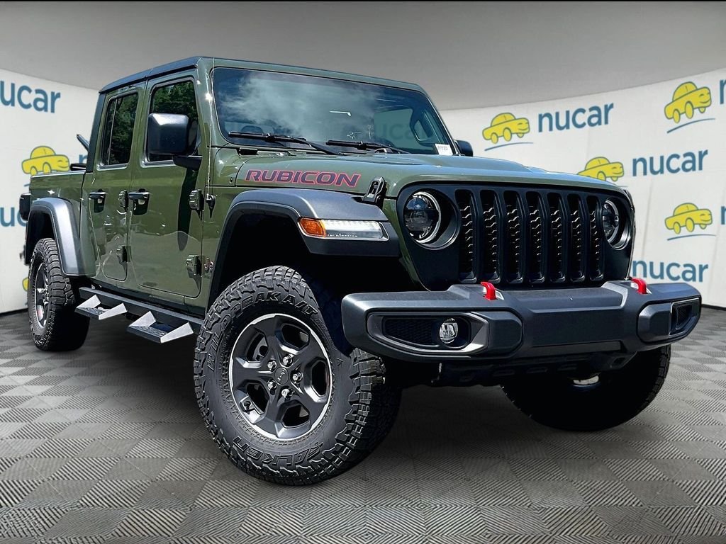Used 2023 Green Jeep Rubicon image 1