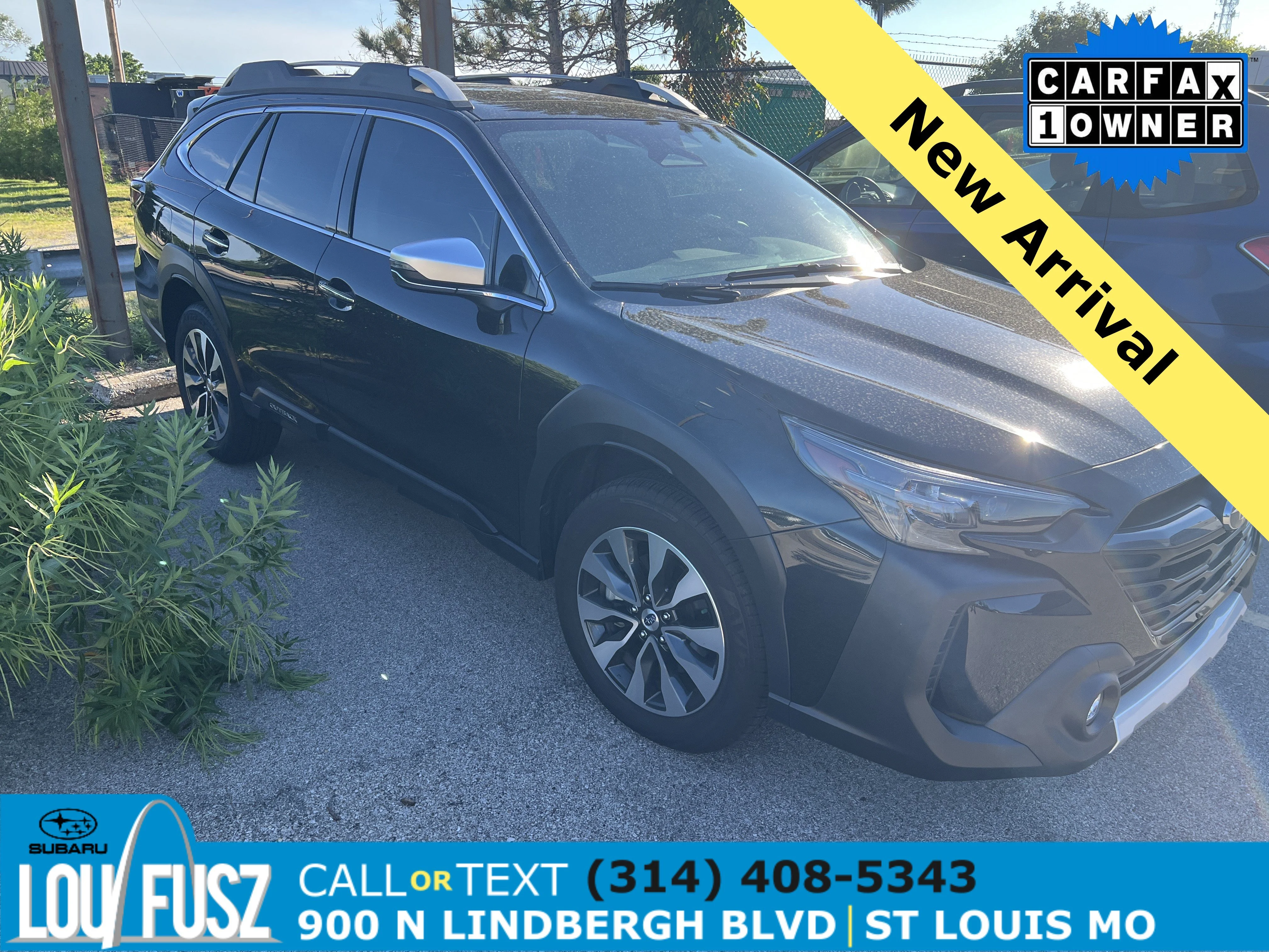 Used 2025 Crystal Black Silica Subaru Touring XT image 1