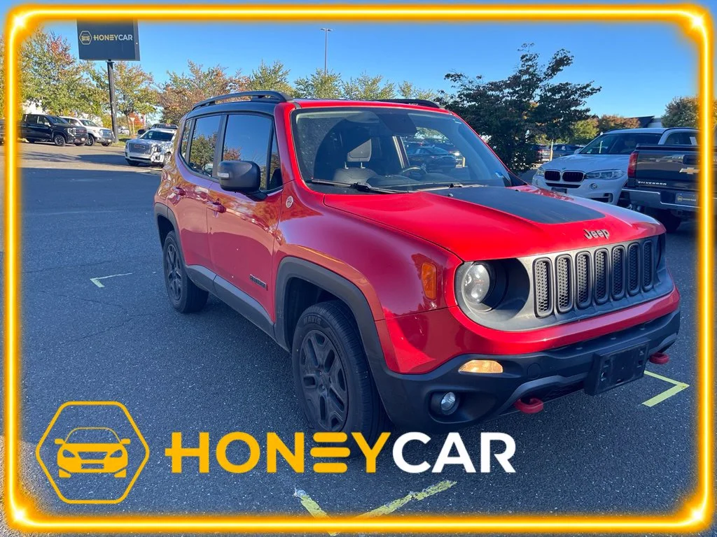 Used 2018 Red Jeep Trailhawk image 1