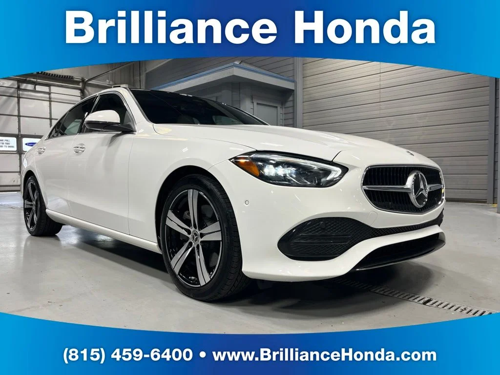 Used 2025 Polar White Mercedes-Benz C 300 image 1
