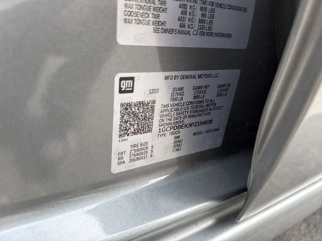 Used 2023 Sterling Gray Metallic Chevrolet Custom image 34