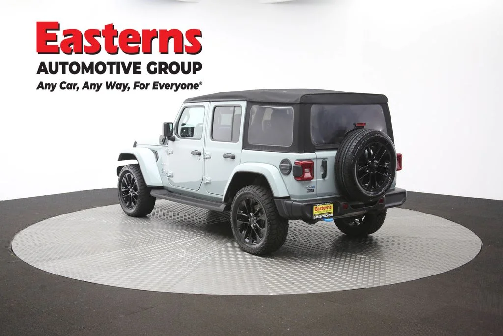 Used 2024 Gray Jeep Sahara 4xe image 64
