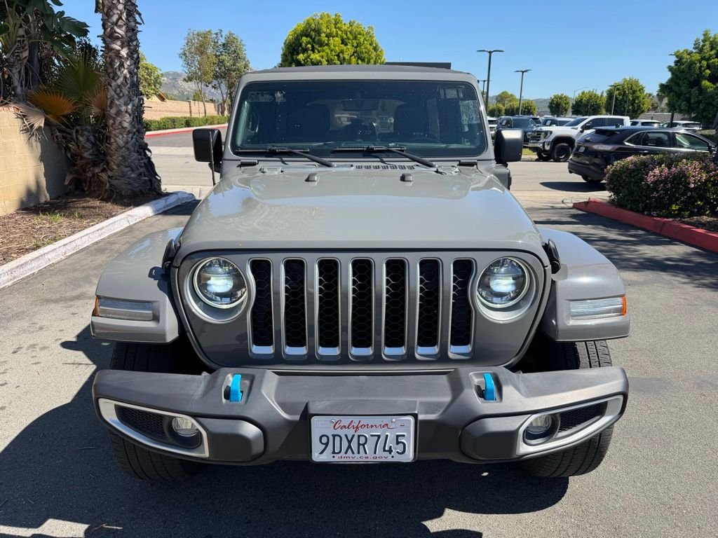 Used 2023 Gray Jeep 4-Door Sahara 4XE image 1