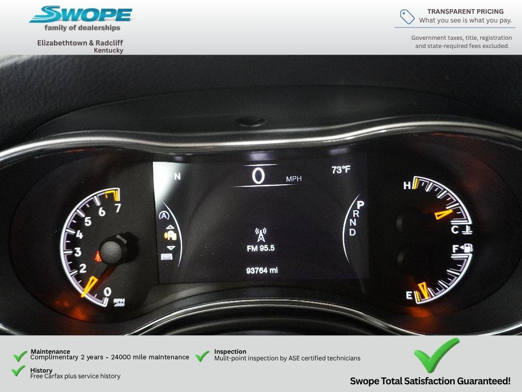 Used 2019 Walnut Brown Metallic Clearcoat Jeep Laredo E image 14