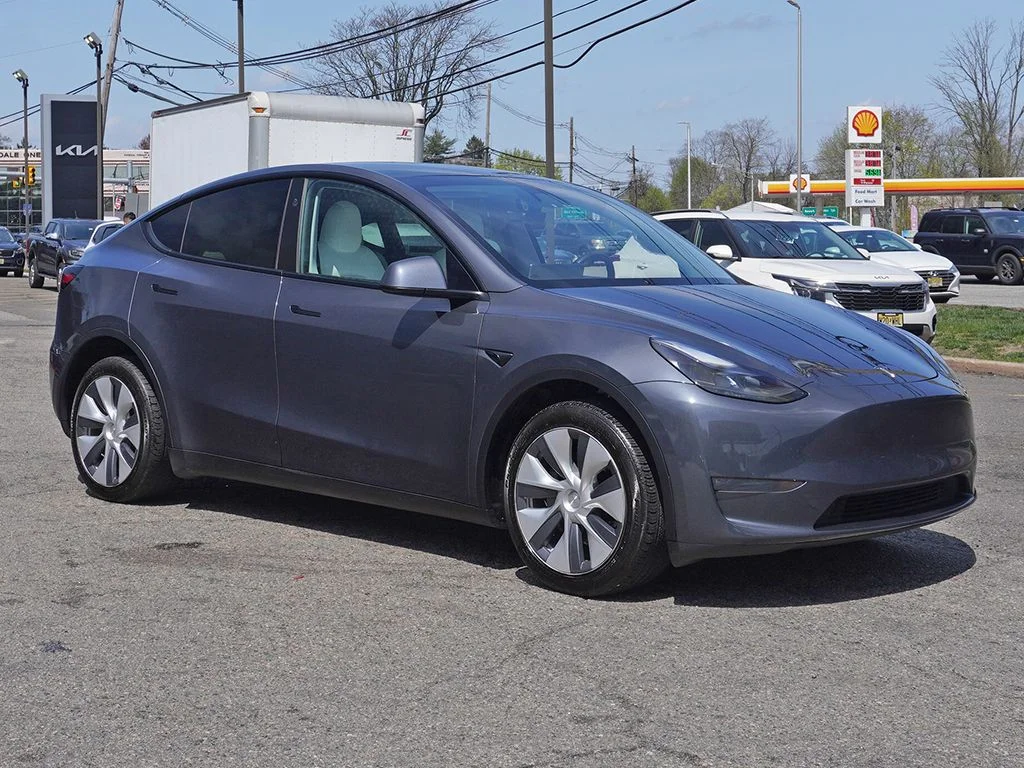 Used 2023 Tesla Model Y Long Range with VIN 7SAYGDEE1PA155470 for sale in Riverdale, NJ
