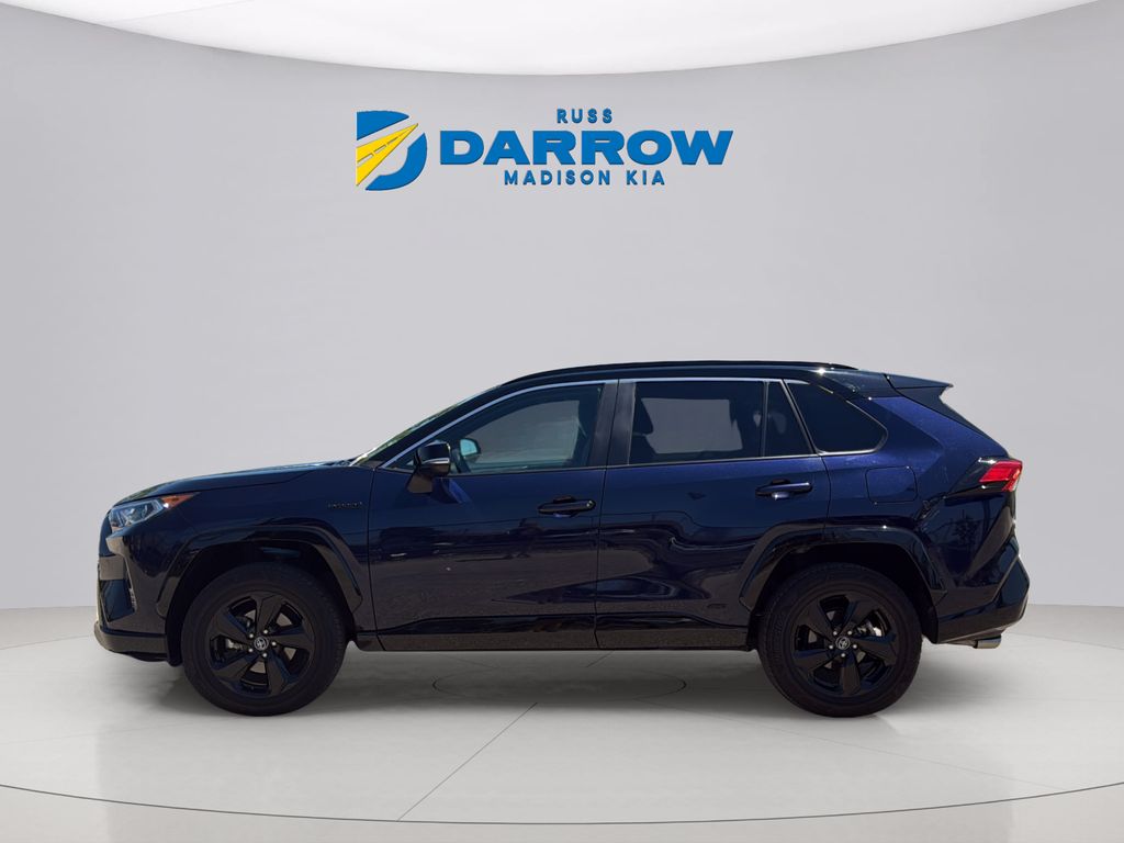 Used 2021 Midnight Black Metallic Toyota XSE image 2
