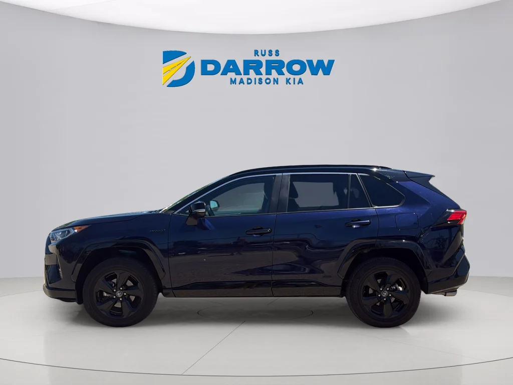 Used 2021 Midnight Black Metallic Toyota XSE image 2