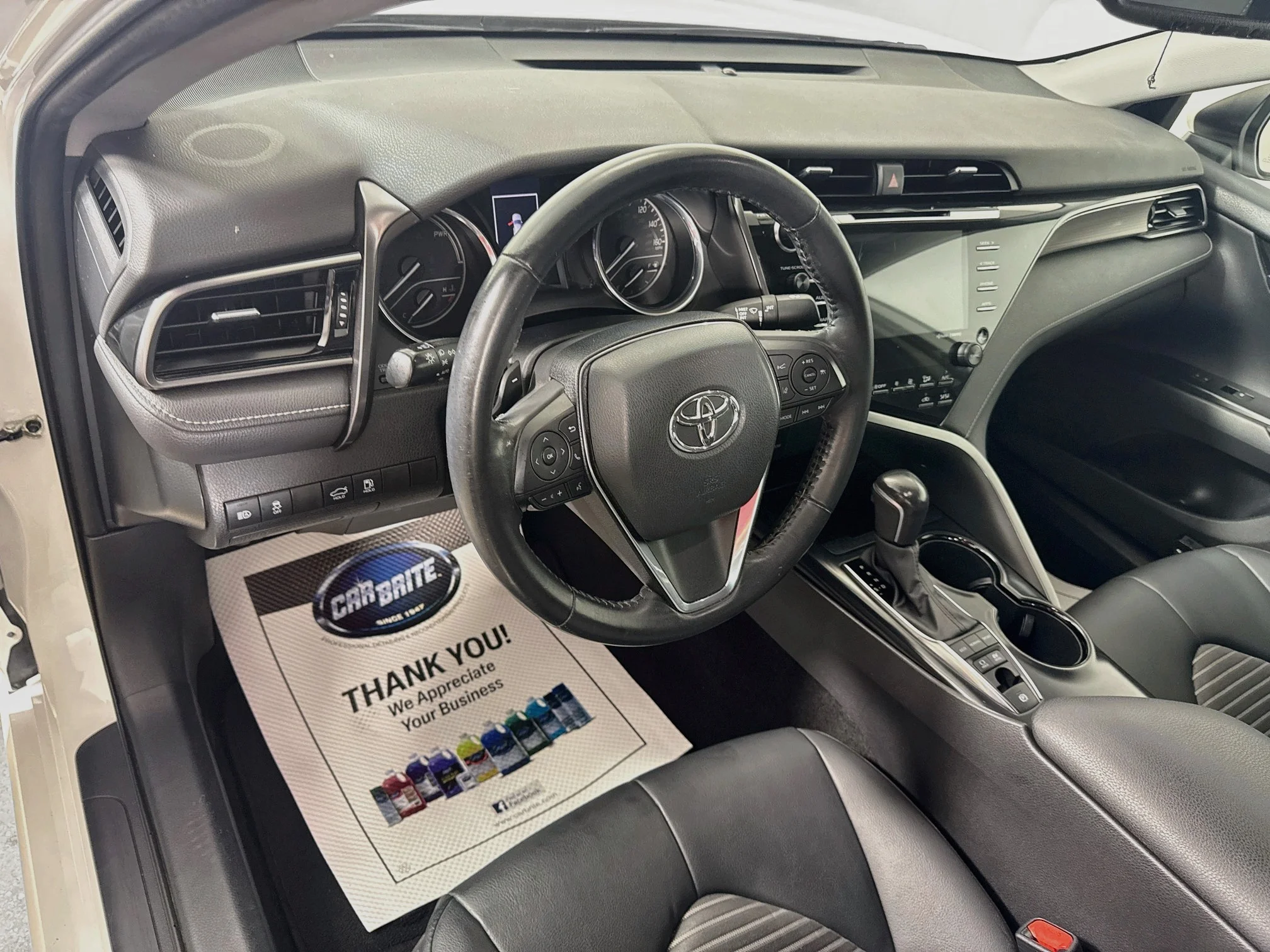 Certified Used 2020 Super White Toyota Hybrid SE image 9