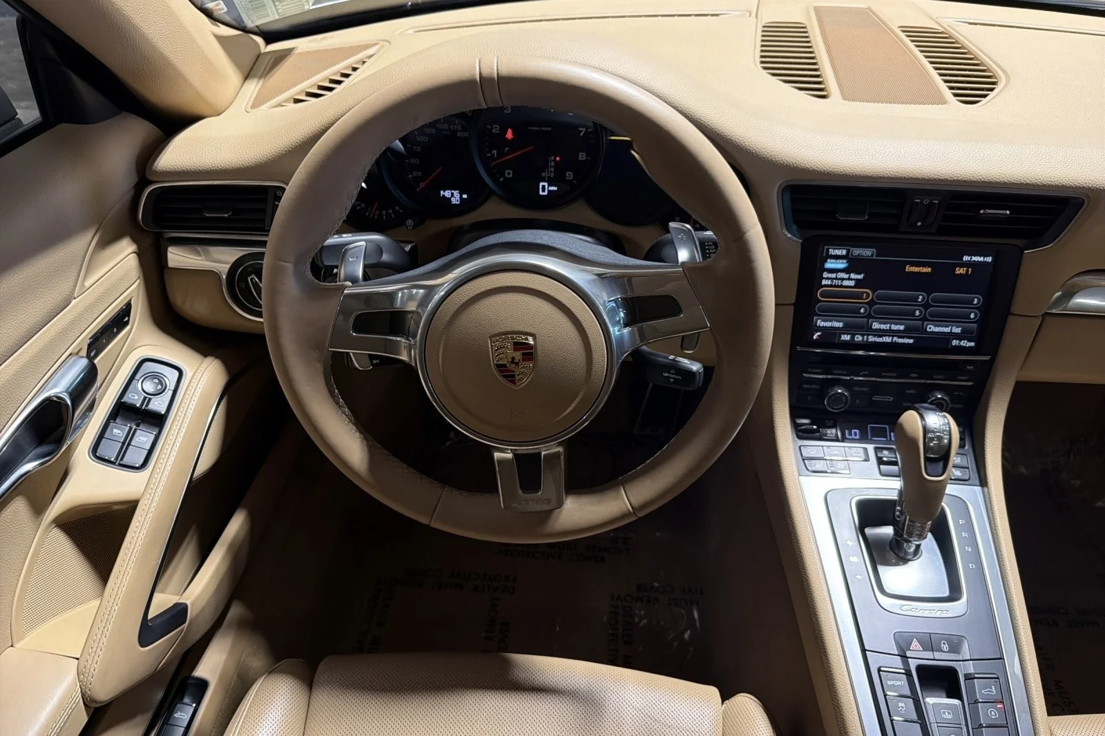 Used 2014 Dark Blue Metallic Porsche 2dr Cpe Carrera image 13