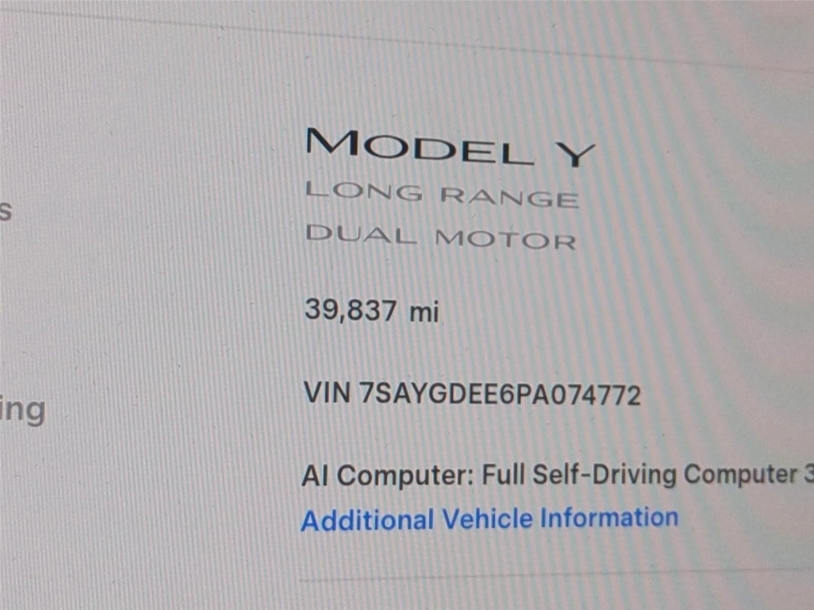 Used 2023 Pearl White Multi-Coat Tesla Long Range image 23