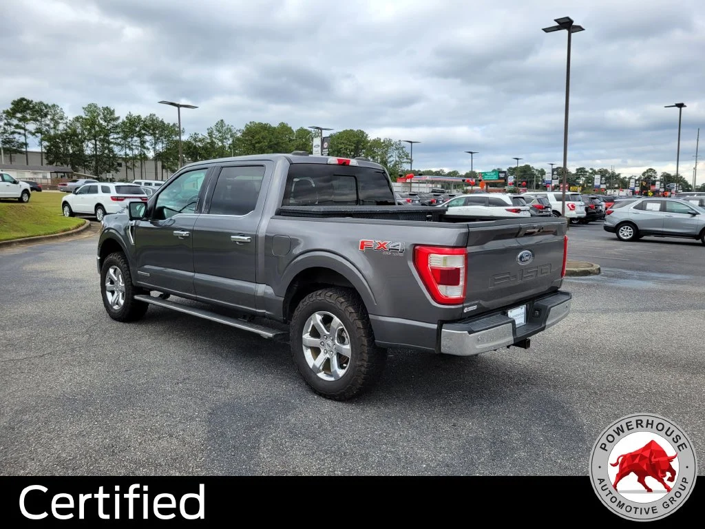 Used 2022 Gray Ford Lariat image 3