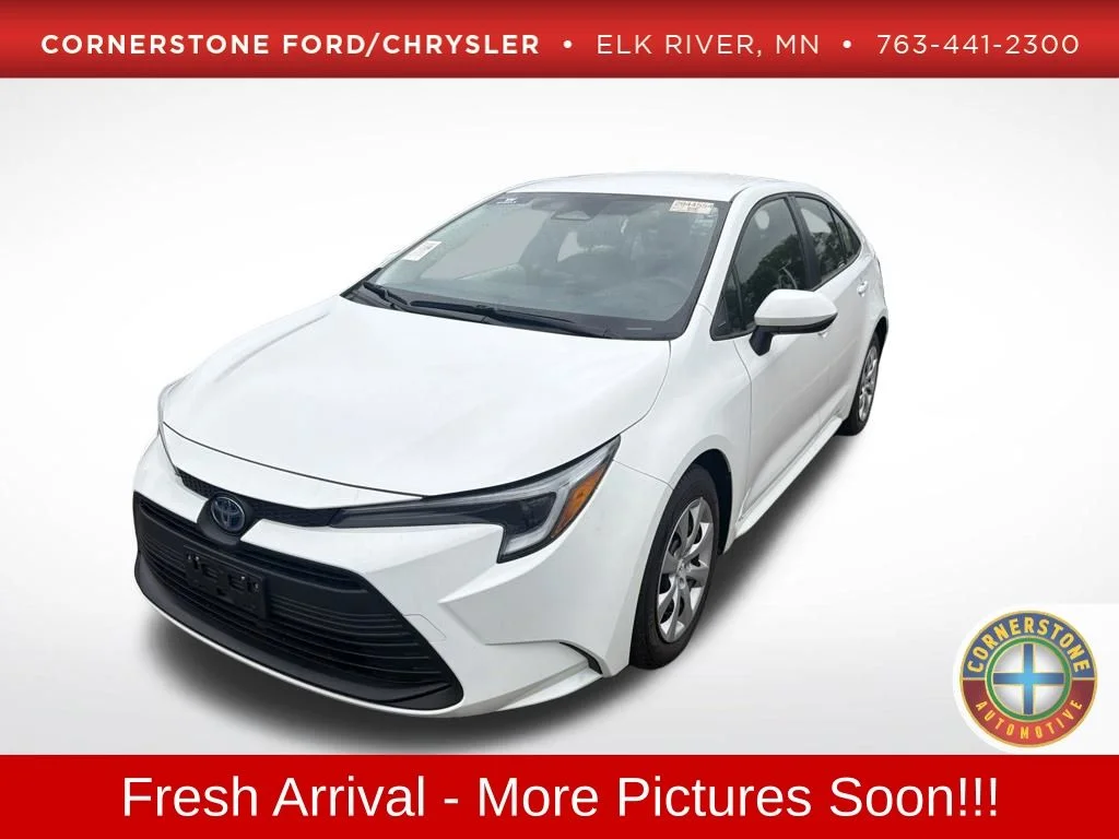 Used 2023 White Toyota LE image 1