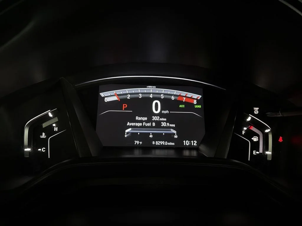 Used 2020 Obsidian Blue Pearl Honda LX image 21
