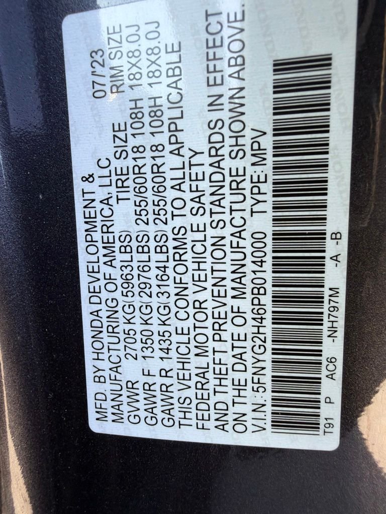 Used 2023  Honda EX-L image 21