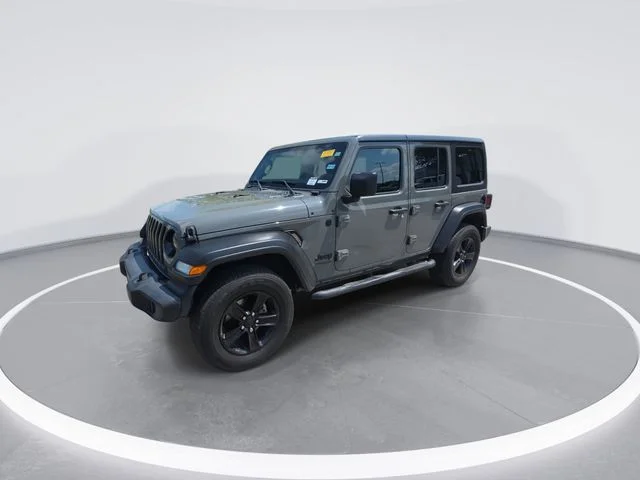 Used 2020 Gray Jeep Unlimited Sport Altitude image 4