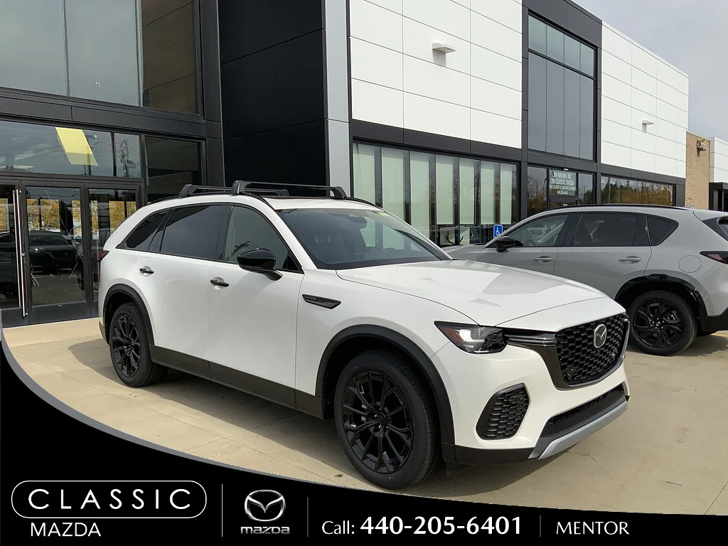 New 2026 Rhodium White Premium Mazda 3.3 Turbo Premium Plus AWD image 1