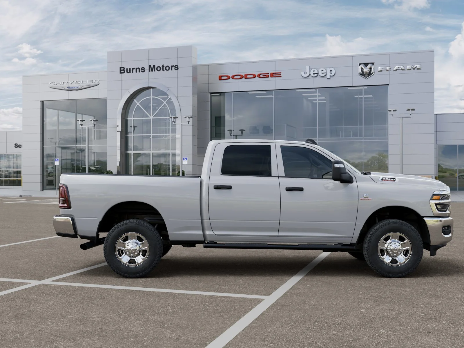 New 2026 Bright White Clear-Coat Exterior Paint RAM Tradesman image 21