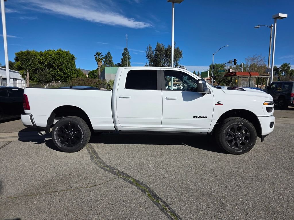 New 2026 Bright White Clear-Coat Exterior Paint RAM Laramie image 3