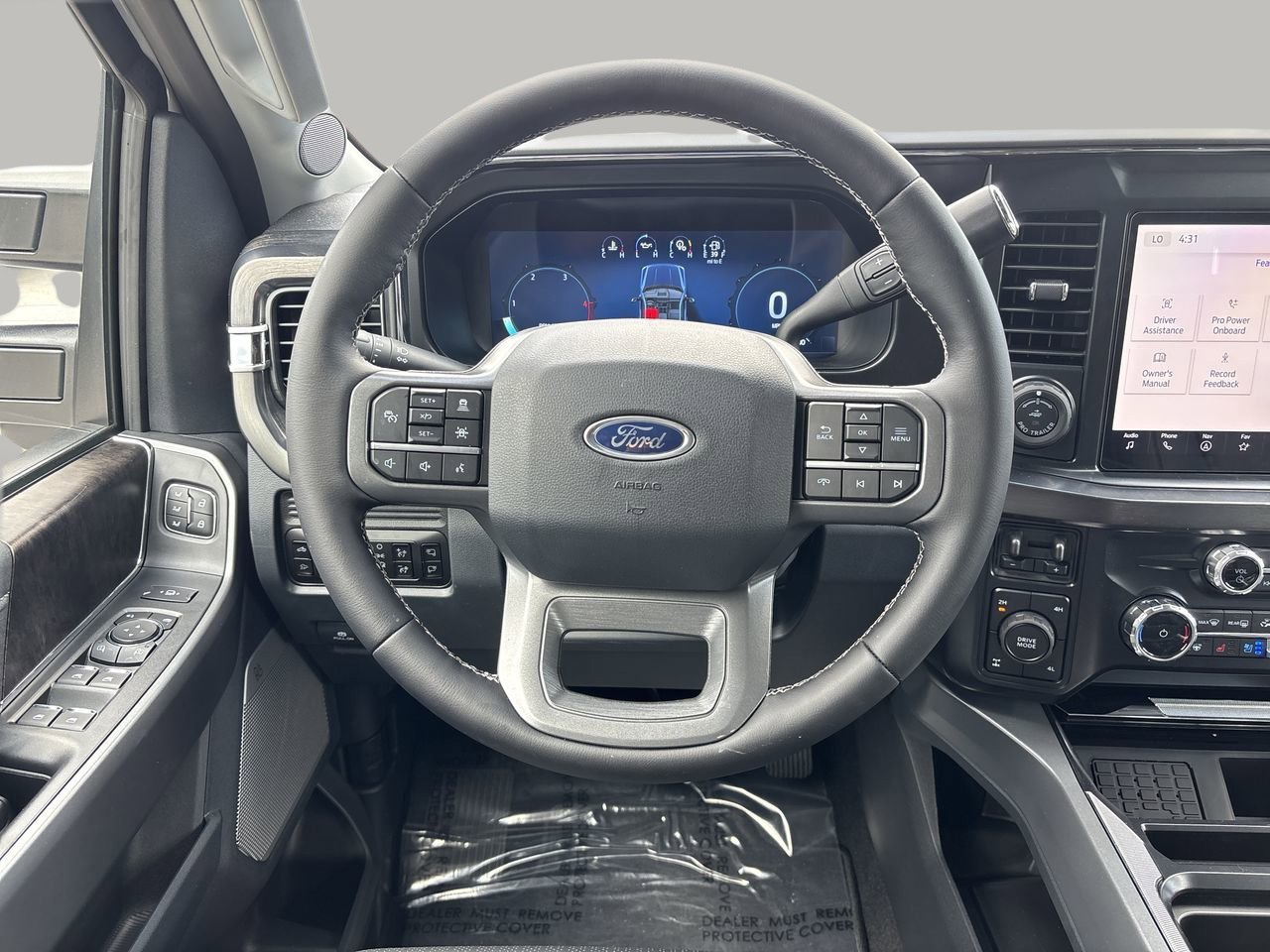 Used 2025 Star White Metallic Tri-Coat Ford Lariat image 13