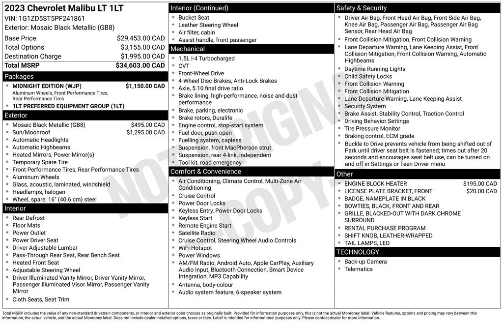 Used 2023  Chevrolet LT image 23