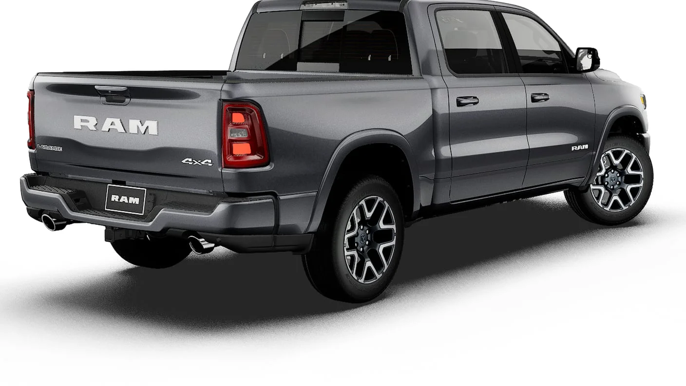 New 2027 Granite Crystal Metallic Clear-Coat Exterior Paint RAM Laramie image 2