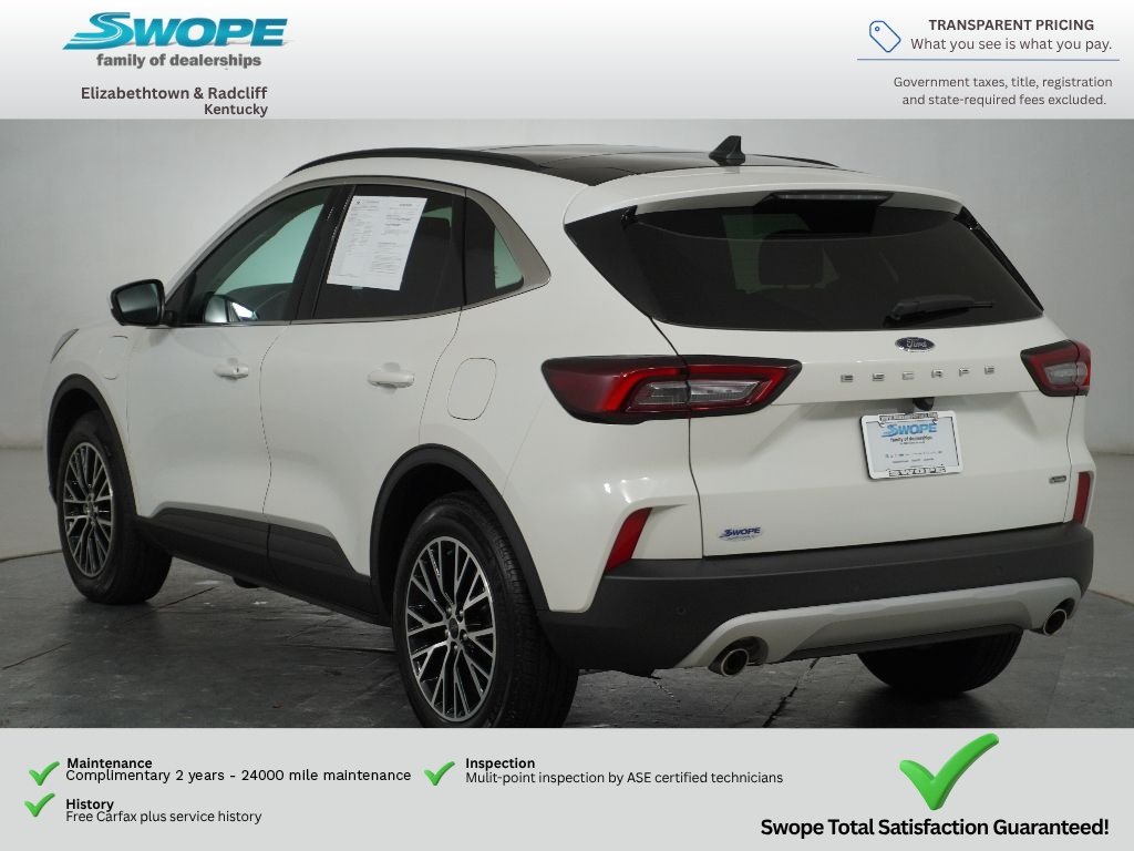 Used 2025 STAR WHITE METALLIC TRI-COAT Ford PHEV image 7